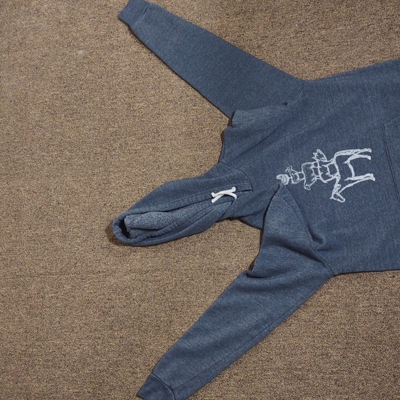 24 Peach farm animal stack pile graphic hoodie - Picture 16 of 16